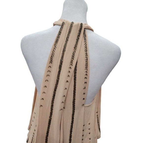 Free People Womens Shimmer and Shine Beaded Tank Top Size XS - Picture 7 of 12